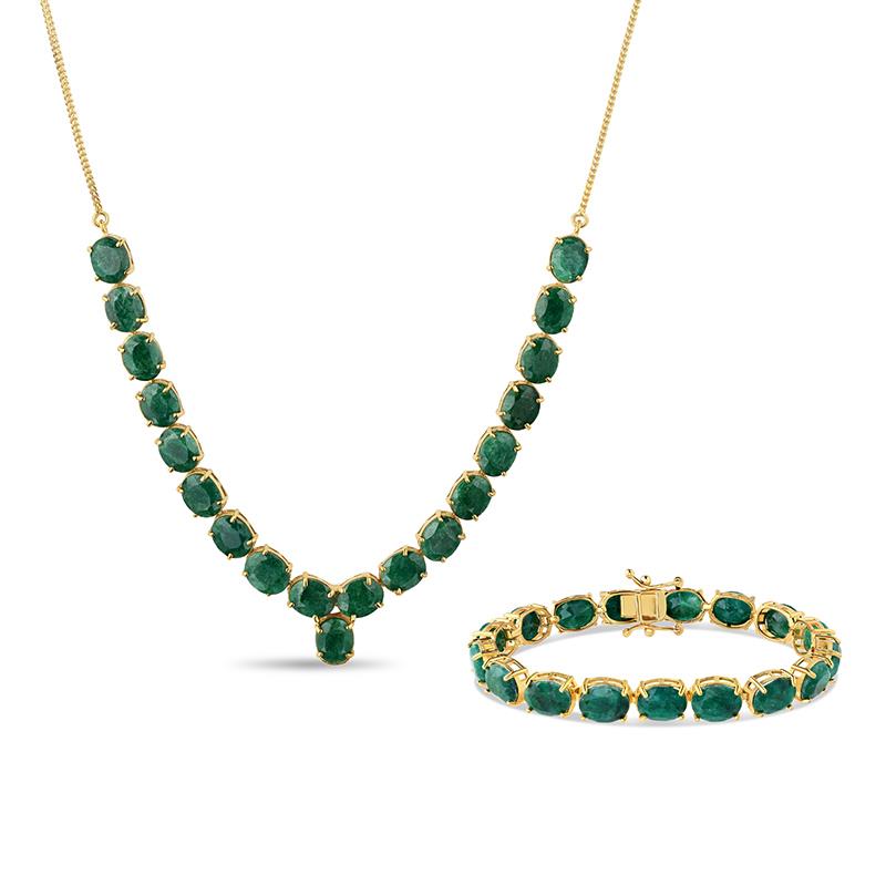 Cleopatra's Treasure Necklace & Bracelet